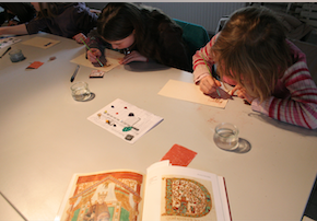Atelier créatif : "Initiation à l’enluminure médiévales" à l'Abbaye de Jumièges