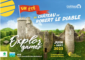 Balade commentée au Château Robert le Diable de Moulineaux