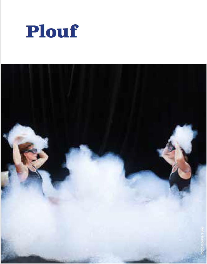 Danse, musique, mousse : "Plouf"