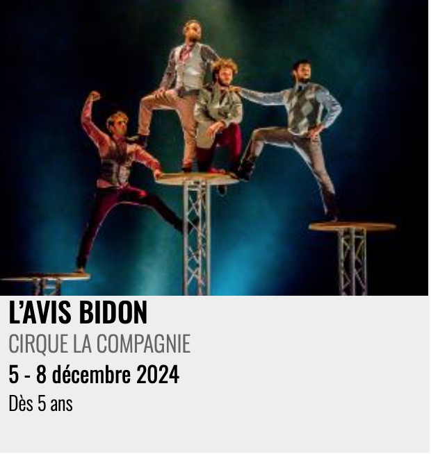 Exploits aériens en toute complicité : "L’AVIS BIDON", CIRQUE LA COMPAGNIE