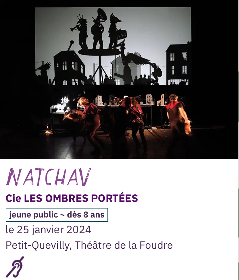 Quand la miniature se fait grandiose : "NATCHAV", Cie LES OMBRES PORTÉES