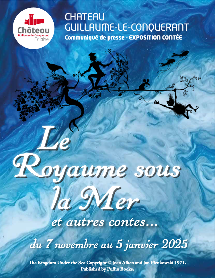 Nouvelle exposition contée :  "LE ROYAUME SOUS LA MER ET AUTRES CONTES"