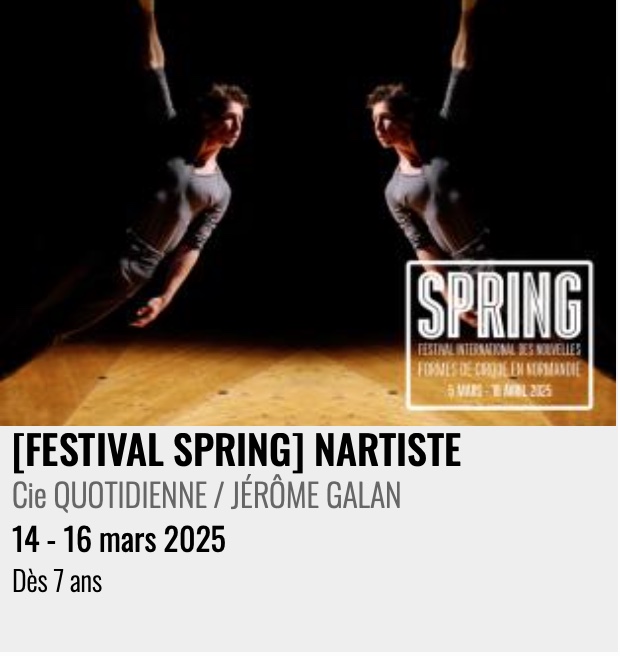 Sangles aériennes sous tipi : "[FESTIVAL SPRING] NARTISTE", Cie QUOTIDIENNE / JÉRÔME GALAN