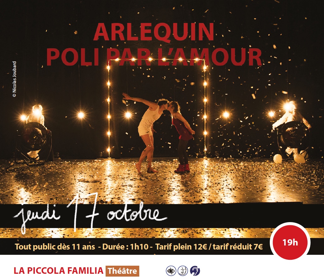 Théâtre : "Arlequin poli par l'amour".