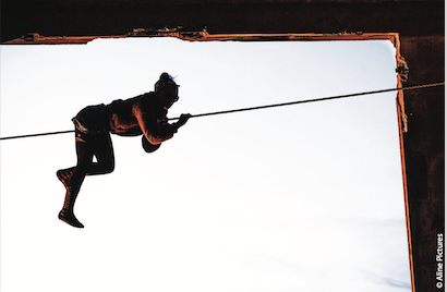 Archifête : Funambule "RENVERSE" Les filles du renard pâle