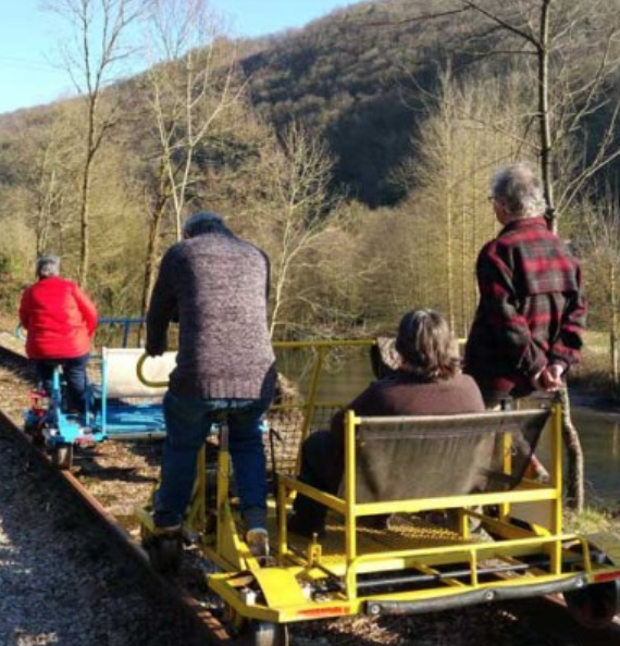 Vélorails des collines normandes